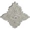 Ekena Millwork Melchor Diamond Medallion (Canopies up to 4"), 67 1/4"W x 43 3/8"H x 4"ID x 2"P, Pot of Cream CM70X43MLPCF - alternate 2